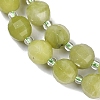 Natural Chinese Jade Beads Strands G-G182-B39-03-4