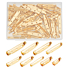 90Pcs 9 Styles Iron Pin Backs IFIN-PH0001-38-1