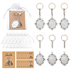 30Pcs Alloy Split Key Rings FIND-PH0061-62-1