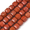 Natural Red Jasper Beads Strands G-C267-A19-2