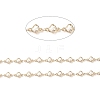 Brass Heart Link Chains CHC-P009-01G-2