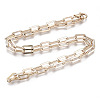 Brass Paperclip Chains MAK-S072-15A-G-3