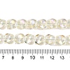 Electroplate Glass Beads Strands EGLA-N012-07D-4