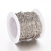 Brass Paperclip Chains X-CHC-S008-001D-P-4