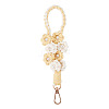 Hand-woven Flower Pendant Decorations KEYC-TAC0009-02KCG-02-1