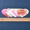 Coated Paper Thank You Greeting Card DIY-FS0007-76C-9