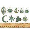 9 Styles Zinc Alloy Pendants FIND-FS0002-71-5