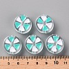 Transparent Enamel Acrylic Beads LS-TACR-S155-005B-4