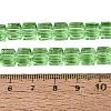 Transparent Glass Beads Strands GLAA-R041-8x8mm-A14-4