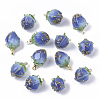 Handmade Flower Epoxy Resin Pendants KY-SZ0001-36A-1