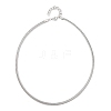 304 Stainless Steel Chain Necklaces NJEW-A041-01P-2