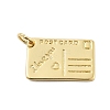 Brass Pendants X-KK-H206-02C-G-1
