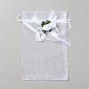 3D Flower Organza Drawstring Bags OP-WH2002-01B-01-1