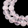 Natural Pink Calcite Beads Strands G-Z103-A01-6mm-4