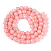 Dyed Natural Mashan Jade Round Beads Strands G-T139-6mm-67B-3