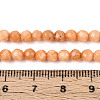 Dyed Natural White Jade Beads Strands G-T139-4mm-60-06-5