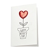 Kraft Paper Greeting Cards AJEW-L093-02A-1