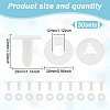 30 Sets Plastic Doll Joints DOLL-GO0001-06B-2