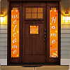 Polyester Hanging Sign for Home Office Front Door Porch Decorations HJEW-WH0023-011-6