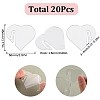 Acrylic Mirror Wine Glass Charms AJEW-SC0002-53B-03-2