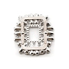 Alloy Shoe Buckle Clips PALLOY-WH0094-16-2
