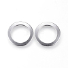 Non-Tarnish 304 Stainless Steel Linking Rings X-STAS-P108-07P-1