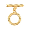 SHEGRACE Brass Toggle Clasps XGR0124G-135G-2