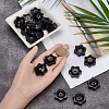 20Pcs PP Plastic & Brass Plum Blossom Handle Nut DIY-SP0007-12-3