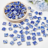 500G 5 Styles Handmade Porcelain Cabochons PORC-SP0001-21-6