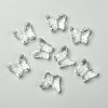 Transparent Acrylic Beads X-PL405Y-6-1