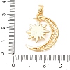 Brass Enamel Pendants KK-CBA5C1E-01G-3