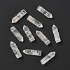 Natural Quartz Crystal Pointed Pendants G-D460-01W-2