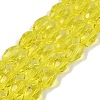 Transparent Glass Beads Strands LS-EGLA-N013-T6mm-D26-1