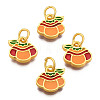 Alloy Enamel Charms ENAM-N056-045-2