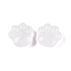 Natural Quartz Crystal Cat Paw Print Figurines DJEW-N003-03J-2