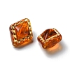 Imitation Amber Transparent Acrylic Beads X-MACR-D071-02B-4