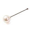 Brass Stick Lapel Pin Clutch Brooch Findings PL-G001-01B-AB-2