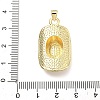 Brass Pendants KK-P345-15G-02-3