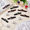 12 Sets 3 Colors PU Leather Buckles DIY-FG0004-17-4