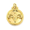 304 Stainless Steel Pendants Rhinestone Settings LS-STAS-O009-01A-G-1