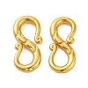 Rack Plating Brass Hook and S-Hook Clasps KK-Z070-38B-G-1