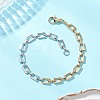 Brass Chain Bracelets BJEW-JB13028-1