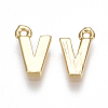 Brass Charms KK-S350-167V-G-2