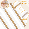 2 Yards 9-Row Glass Seed Beaded Lace Trim OCOR-FG0002-60A-5