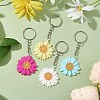 Iron and Printed Acrylic Pendant Keychain KEYC-JKC00897-2