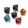 Dyedn Synthetic Imperial Jasper Pendants GG-CBAA20A-10G-02-1