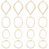 Brass Pendants KK-CA0001-19-NR-1