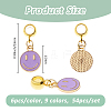 Alloy Enamel European Dangle Charms PALLOY-FH00111-2