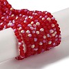 Imitation Jade Glass Beads Strands EGLA-YW0003-19A-06-1