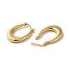 Rack Plating Brass Hoop Earrings EJEW-L224-68G-2